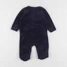 Vertbaudet - pyjama velours bleu - 9 mois