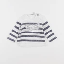 IKKS - tee-shirt blanc - 3 mois