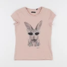 IKKS - tee-shirt rose - 5 ans