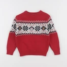 Vertbaudet - pull rouge - 5 ans