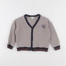 Vertbaudet - gilet marron - 4 ans