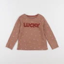 Vertbaudet - tee-shirt rose - 5 ans