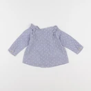 Vertbaudet - blouse bleu - 6 mois