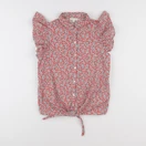 Vertbaudet - blouse rouge - 10 ans