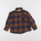 H&M - chemise marron - 4/5 ans