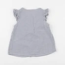 H&M - blouse bleu - 12/18 mois