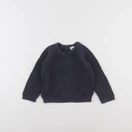 H&M - pull bleu - 12/18 mois