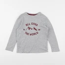 Okaidi - tee-shirt gris - 4 ans