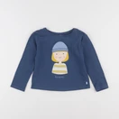 Okaidi - tee-shirt bleu - 3 ans