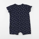 Vertbaudet - pyjama coton bleu - 12 mois