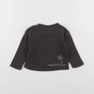 Zara - tee-shirt gris - 3/6 mois