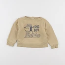 Vertbaudet - sweat jaune - 18 mois