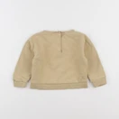 Vertbaudet - sweat jaune - 18 mois