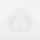 Jacadi - gilet blanc - 3 mois