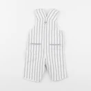 Jacadi - salopette blanc, bleu - 3 mois