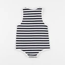 Jacadi - salopette blanc, bleu - 6 mois