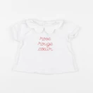 Jacadi - tee-shirt blanc - 3 mois