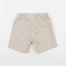 H&M - short beige - 6/9 mois