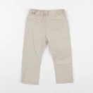 Vertbaudet - pantalon beige - 18 mois