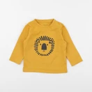 Vertbaudet - tee-shirt jaune - 9 mois