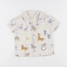 Boutchou - chemise beige - 12 mois
