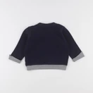 Petit Bateau - sweat bleu - 12 mois
