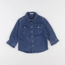 Boutchou - chemise bleu - 24 mois