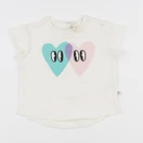 Arsène et les pipelettes - tee-shirt multicolore - 3 mois