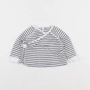 Petit Bateau - tee-shirt bleu, blanc - 6 mois
