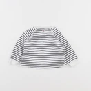 Petit Bateau - tee-shirt bleu, blanc - 6 mois