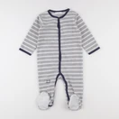 Cadet Rousselle - pyjama coton gris - 18 mois