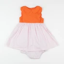 Jacadi - robe rose, orange - 36 mois