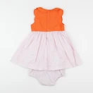 Jacadi - robe rose, orange - 36 mois