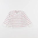 Petit Bateau - tee-shirt rouge - 12 mois