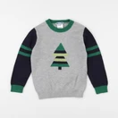 Jacadi - pull gris - 4 ans