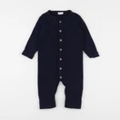 Vertbaudet - combinaison bleu - 12 mois