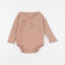 Vertbaudet - body beige - 9 mois