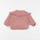 Vertbaudet - sweat rose - 12 mois