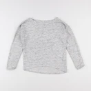 H&M - tee-shirt gris - 8/10 ans