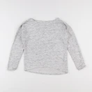 H&M - tee-shirt gris - 8/10 ans
