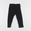 H&M - legging noir - 12/18 mois