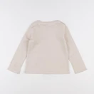 Vertbaudet - tee-shirt beige - 4 ans