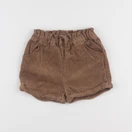 Vertbaudet - short marron - 2 ans