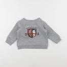 Vertbaudet - sweat gris - 2 ans
