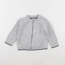 Vertbaudet - pull gris - 2 ans