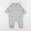 Vertbaudet - pyjama coton vert - 12 mois