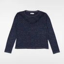 Cyrillus - tee-shirt bleu, argent - 12 ans