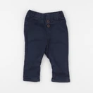 Tape à l'oeil - pantalon doublé bleu - 9 mois