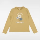 Vertbaudet - tee-shirt jaune - 12 ans