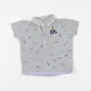 IKKS - polo gris - 6 mois